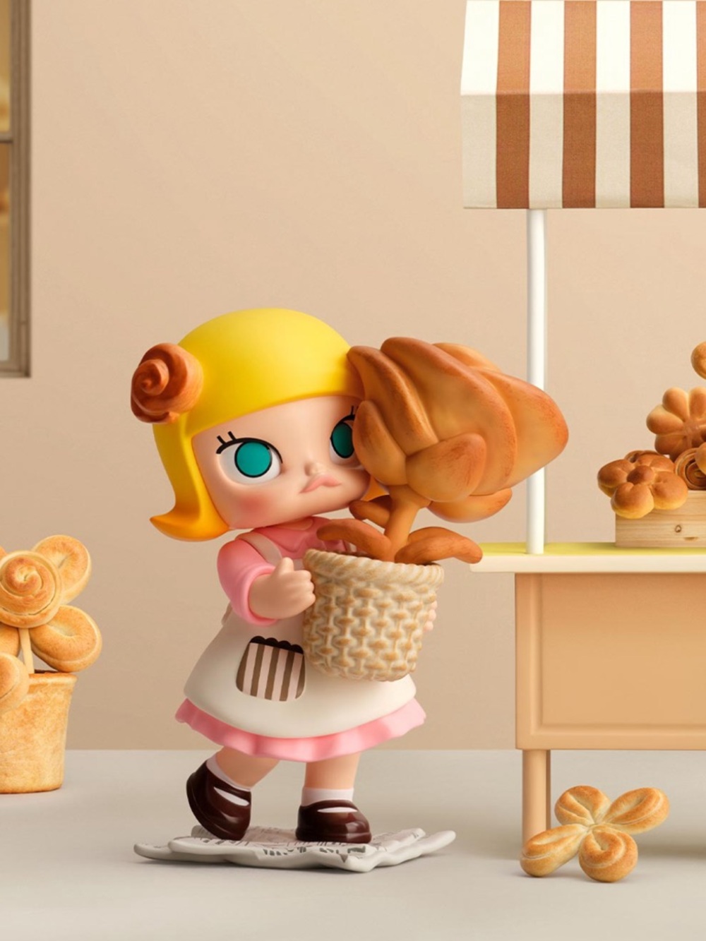 Pop Mart  MOLLY Carb-Lover Series Figures - Baker or Gardener